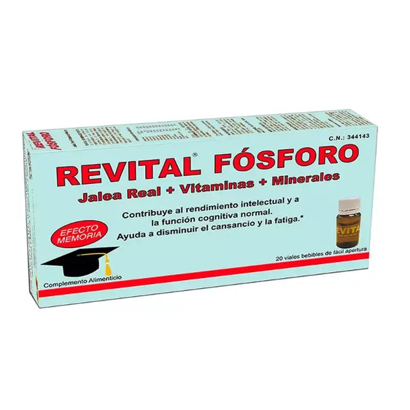 Revital Phosphorus Jelly + Vitamins + Minerals 20 Ampoules