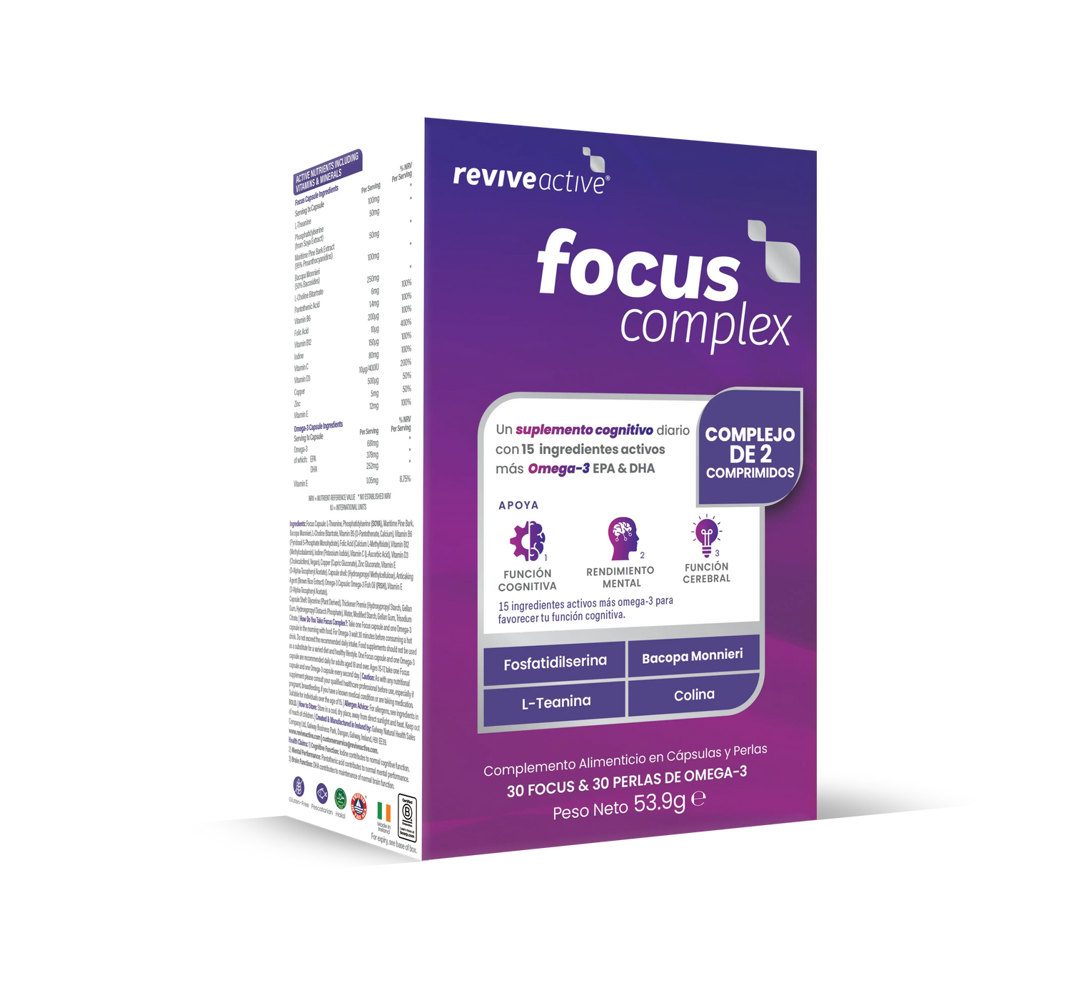 Revive Active Focus Complex, 60 capsules and pearls