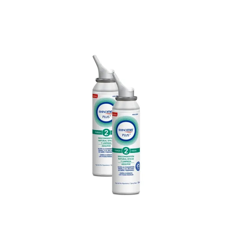 Rhinomer Plus+ F2 for Adults, 125 ml, pack of 2