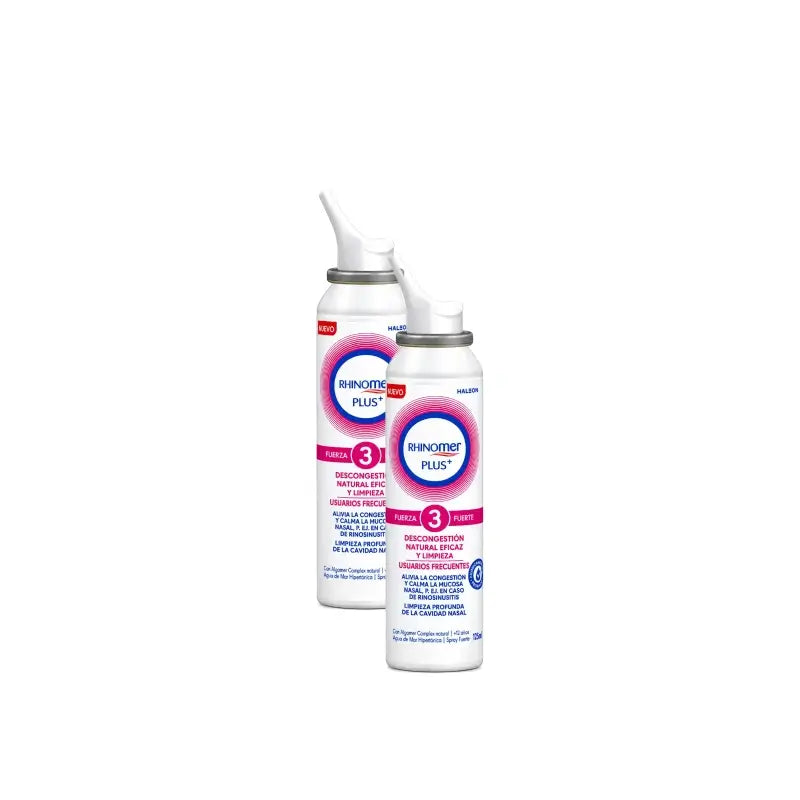 Rhinomer Plus+ F3 for Frequent Users, 125 ml, pack of 2