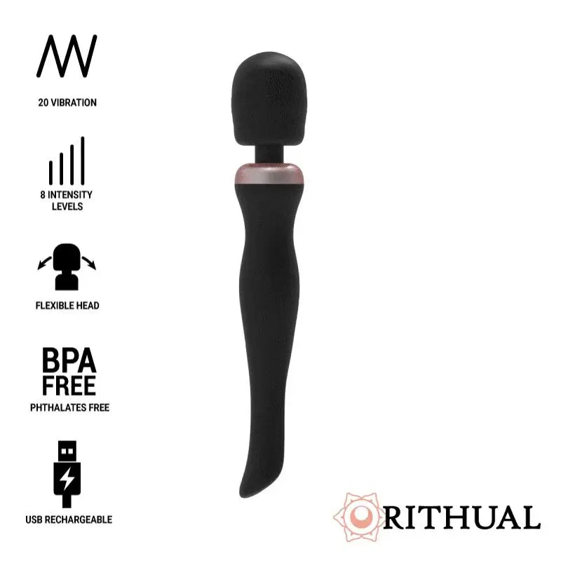Rithual Akasha Rechargeable Powerful 2.0 Black