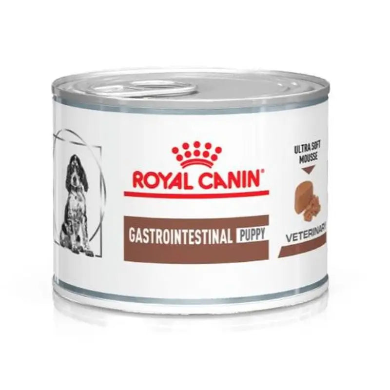 Royal Canin Veterinary Gastro Intestinal Puppy Mousse 12X195Gr, wet food for dogs