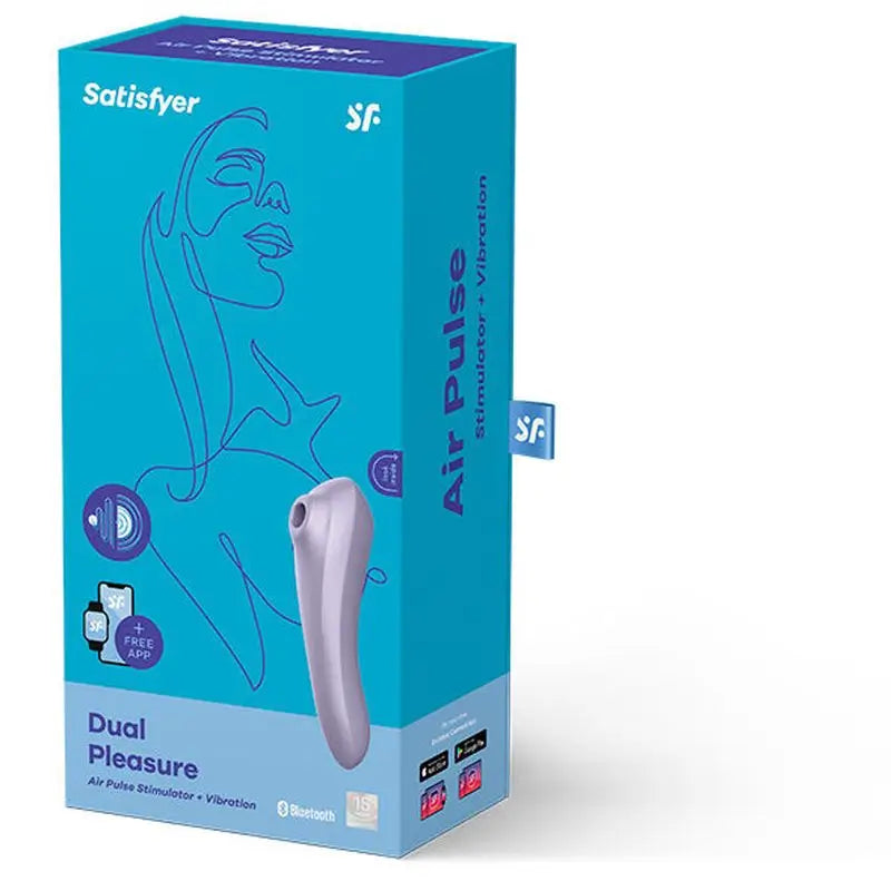 Satisfyer Connect Dual Pleasure Air Pulse Mauve