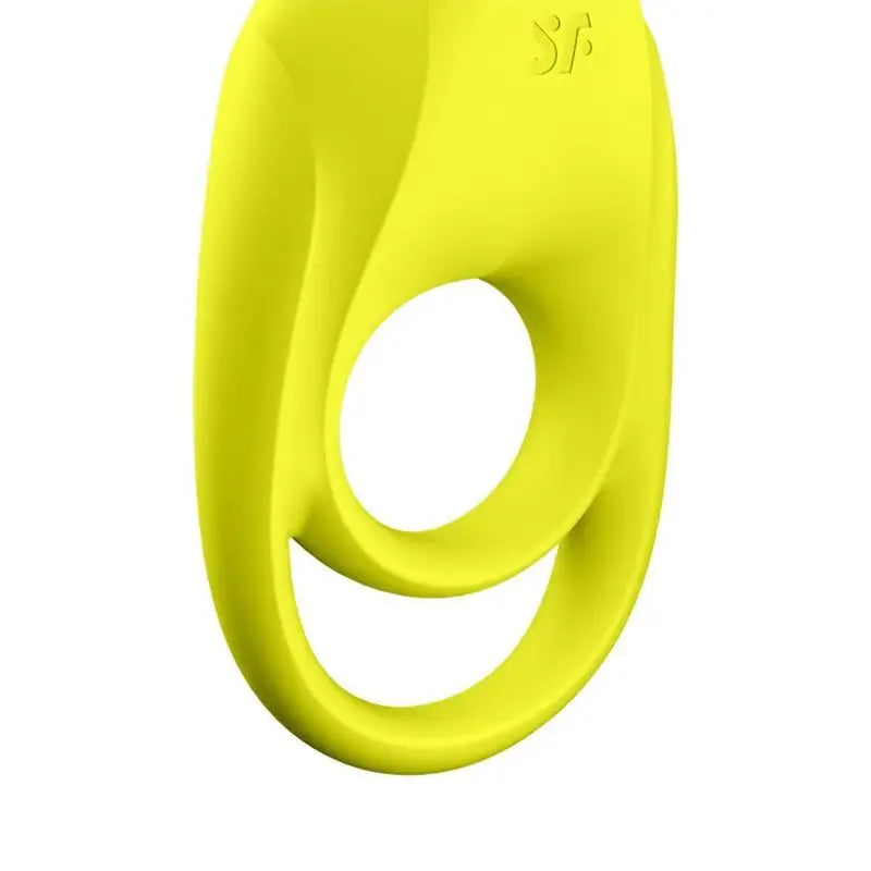 Satisfyer Ring Spectacular Duo Vibrating Ring Yellow