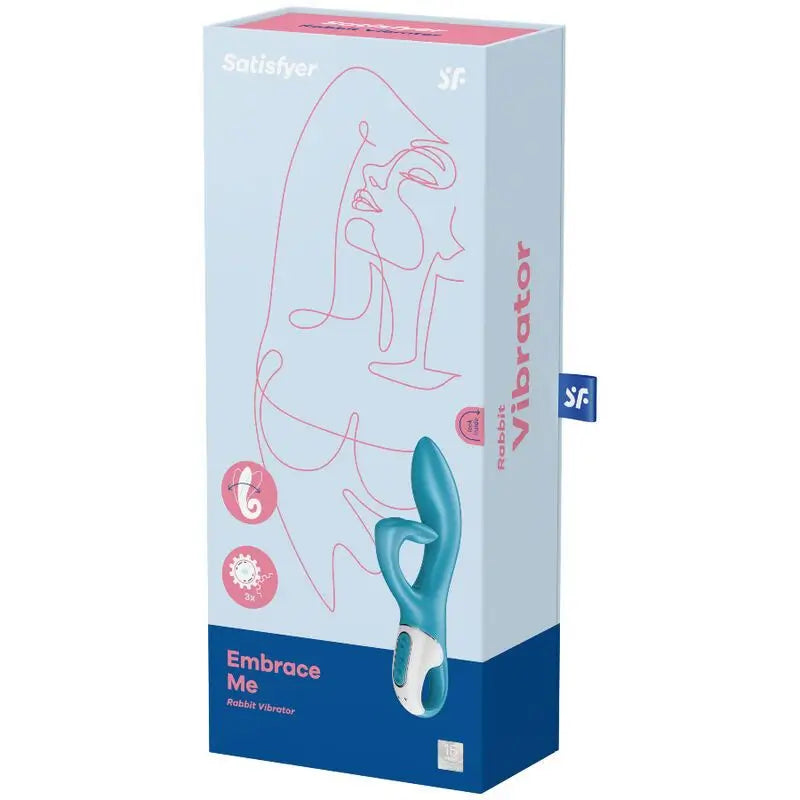 Satisfyer Vibrator Embrace Me G-Spot Vibrator - Turquoise