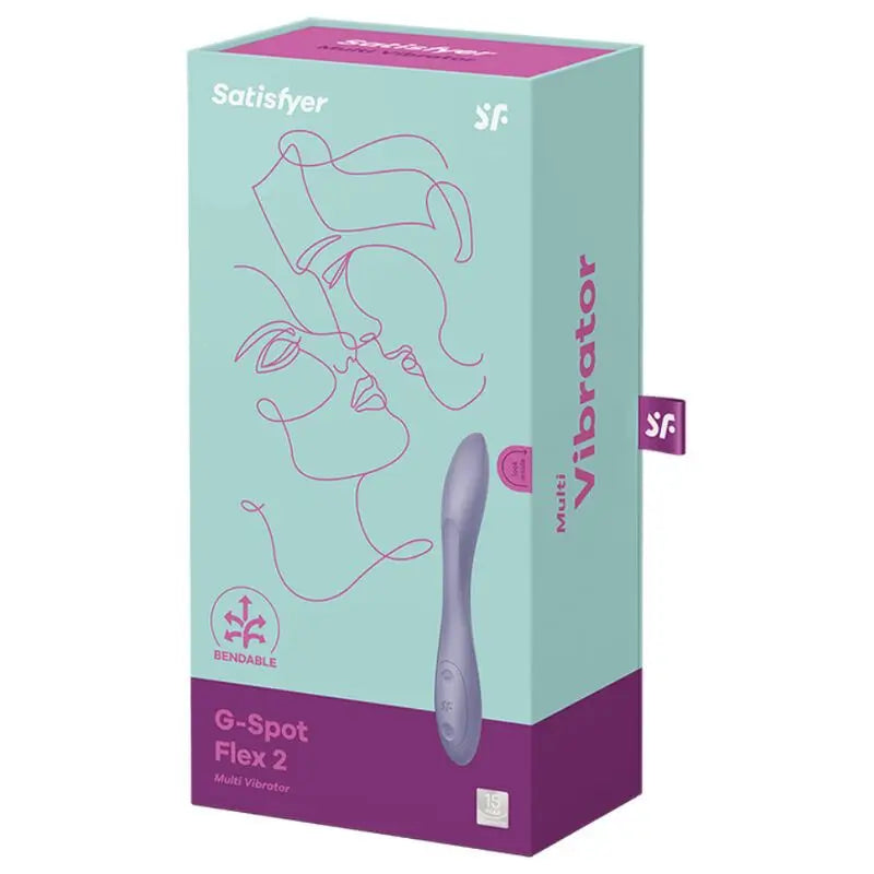 Satisfyer Vibrator G-Spot Flex 2 Multi Vibrator - Purple