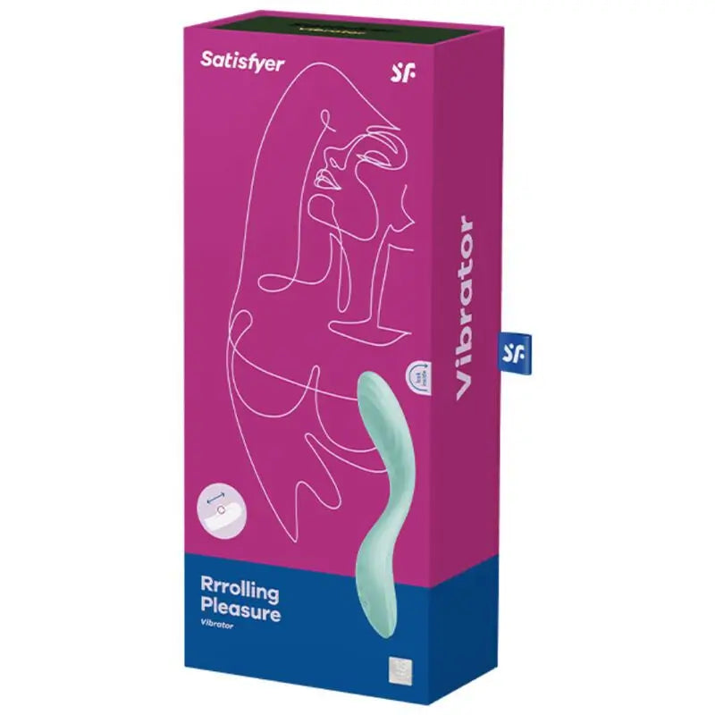 Satisfyer Vibrator Rrrolling Pleasure G-Spot Vibrator - Green