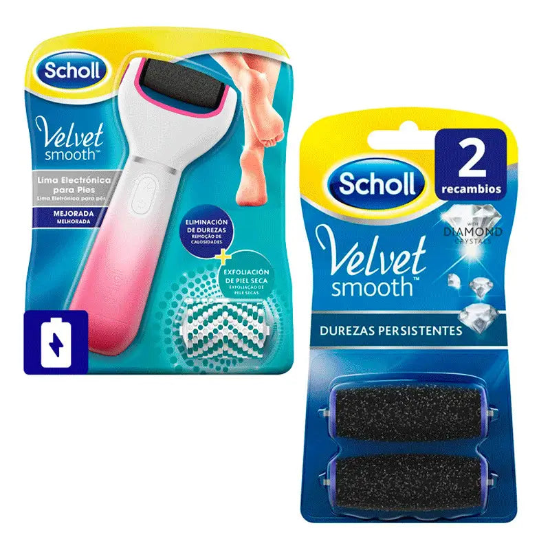 Scholl Electric File + Stubborn Hardness Refill