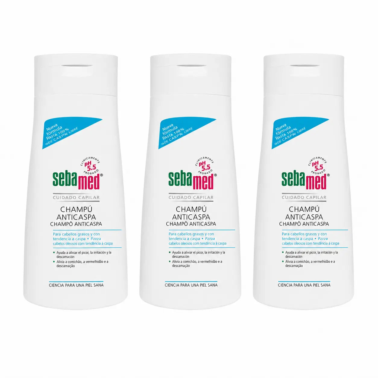 Sebamed Anti-Dandruff Shampoo 400 Ml, pack 3