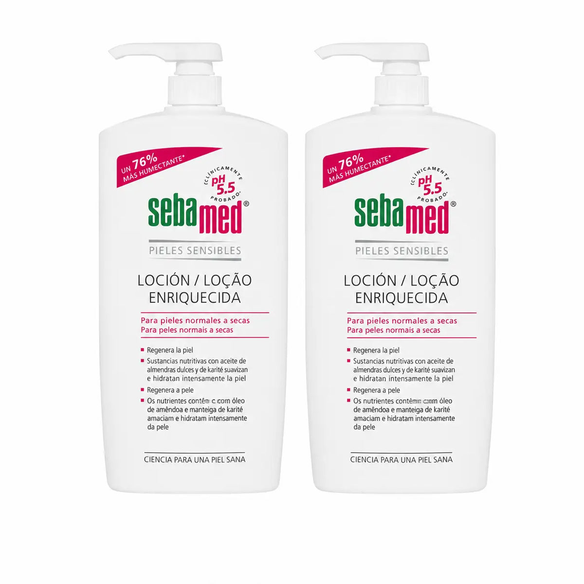 Sebamed Enriched Lotion 1000 Ml , pack 2