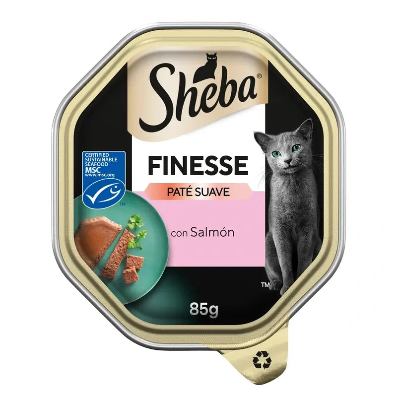 Sheba Finesse Salmon 22X85 Gr