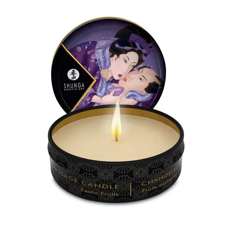 Shunga Exotic Fruit Mini Massage Candle