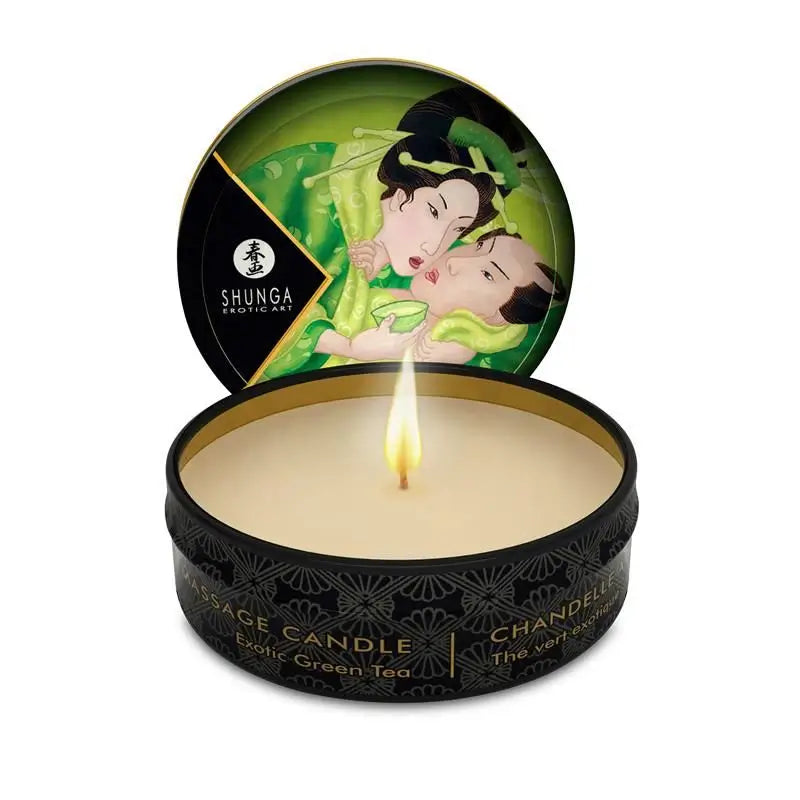 Shunga Mini Green Tea Massage Candle