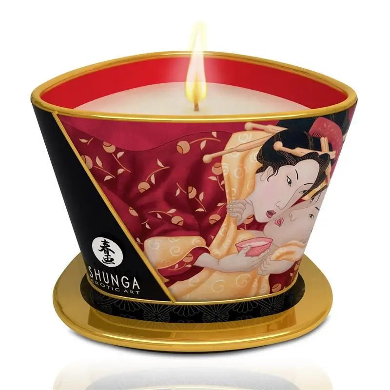 Shunga Massage Candle Romance Vine