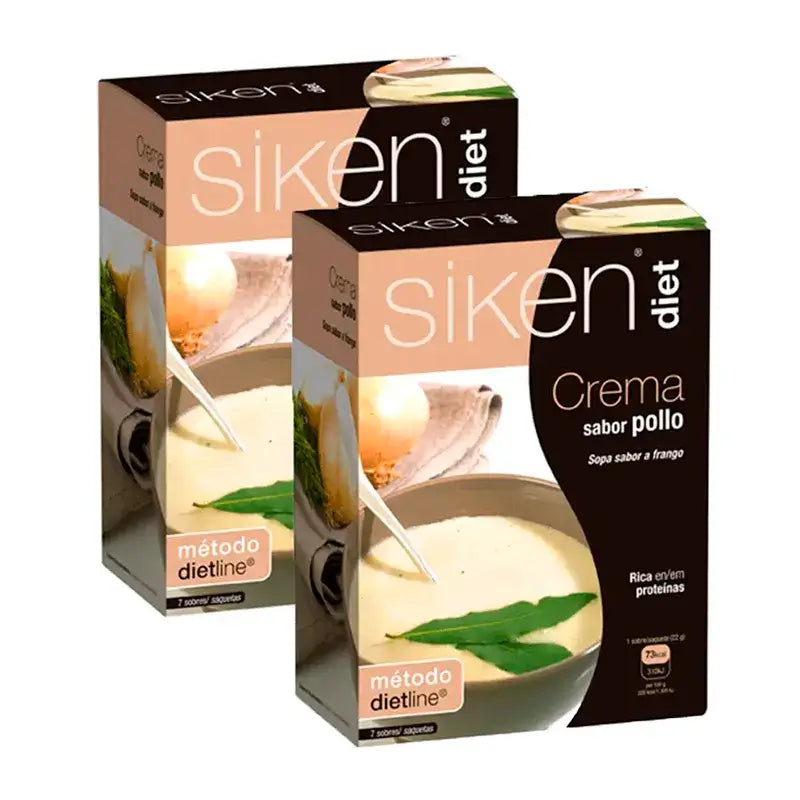 Siken Diet Chicken Cream, Pack 2 x 7 sachets