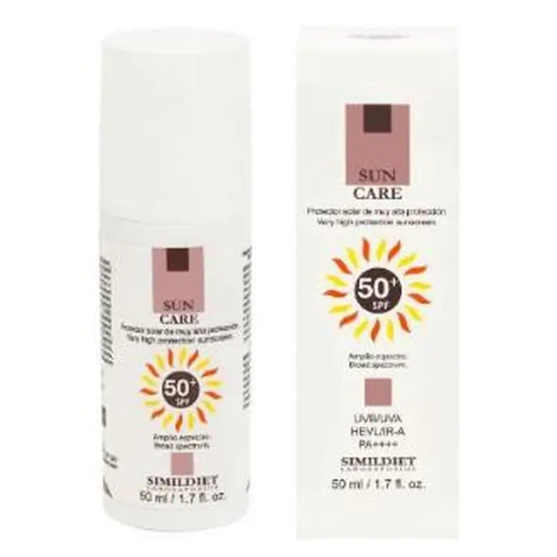 Simildiet Sun Care Spf50+ Broad Spectrum Sunscreen 50