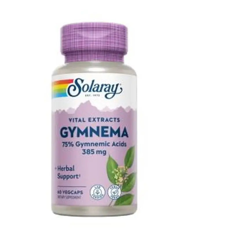 Solaray Gymnema 385Mg. 60 Capsules