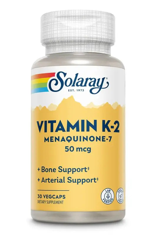 Solaray K2(Menaquinone7)-, 30 Capsules