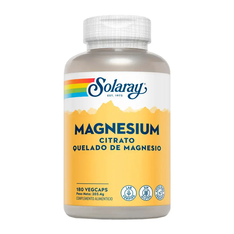 Solaray Magnesium Citrate 180 capsules