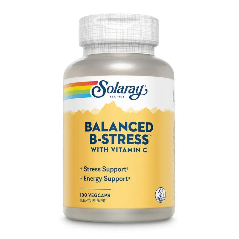 Solaray Nutritionally Balanced B Stress , 100 capsules
