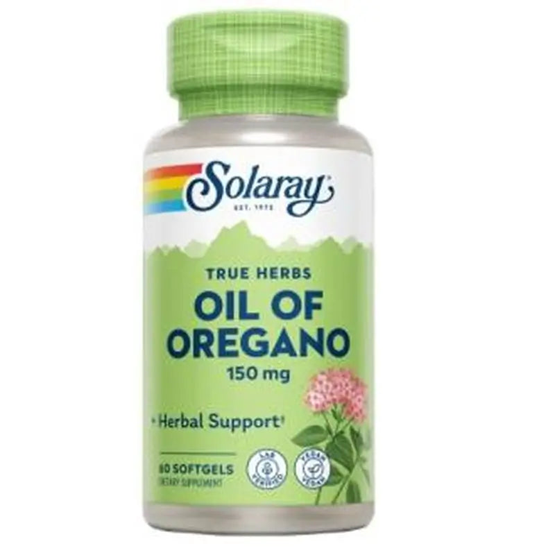 Solaray Oil Oregan 150Mg. 60Pearls
