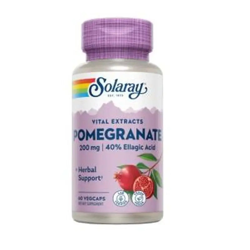 Solaray Pomegranate Pomegranate 200Mg. 60 Capsules