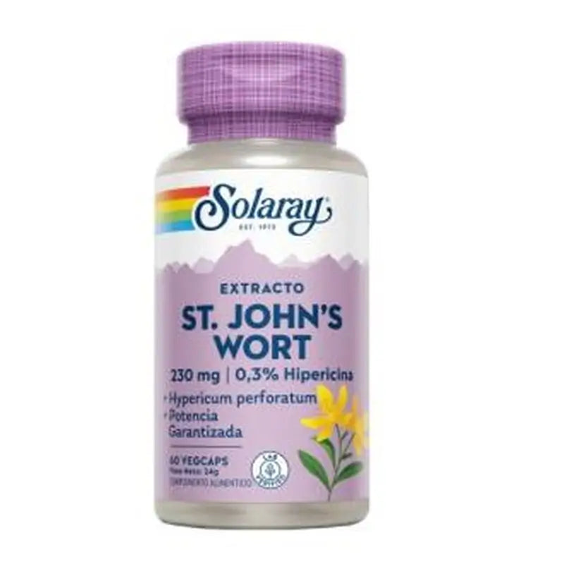 Solaray St. John's Wort (Hypericum) 60 Capsules