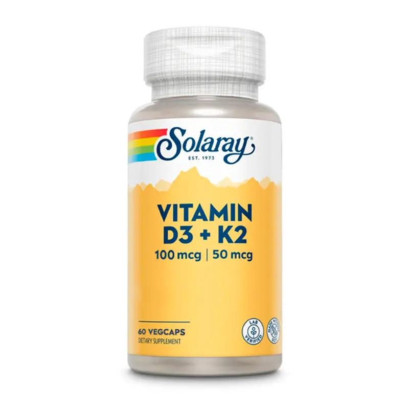 Solaray Big D3 & K2 (Mk7) 120 capsules