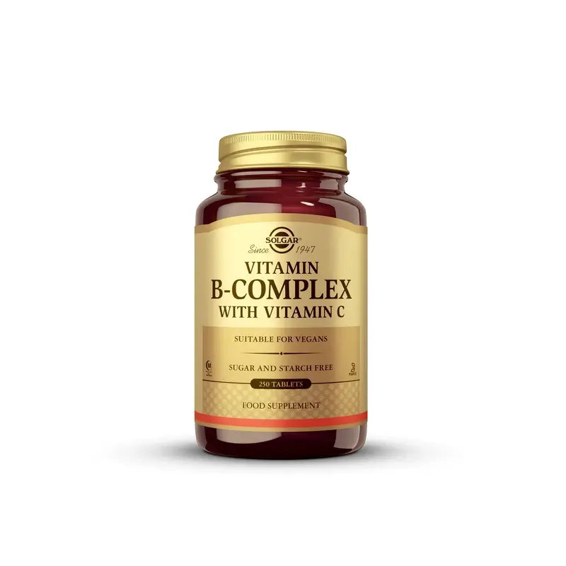 Solgar B-complex with Vitamin C, 250 Tablets