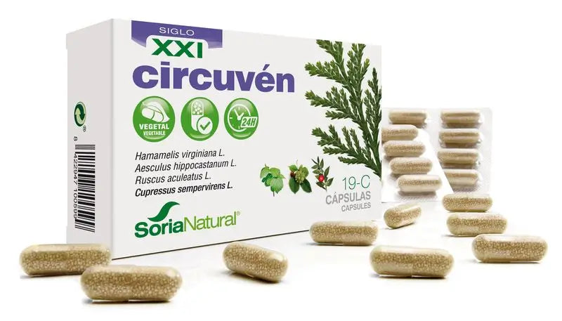 Soria Natural 19-C Circuven, 30 Capsules