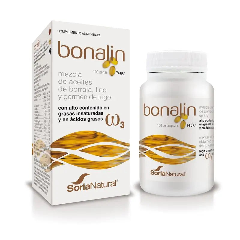 Soria Natural Bonalin , 100 pearls of 500 mg