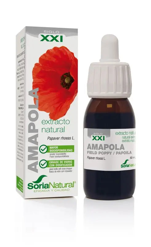Soria Natural Poppy Extract S Xxi, 50 Ml