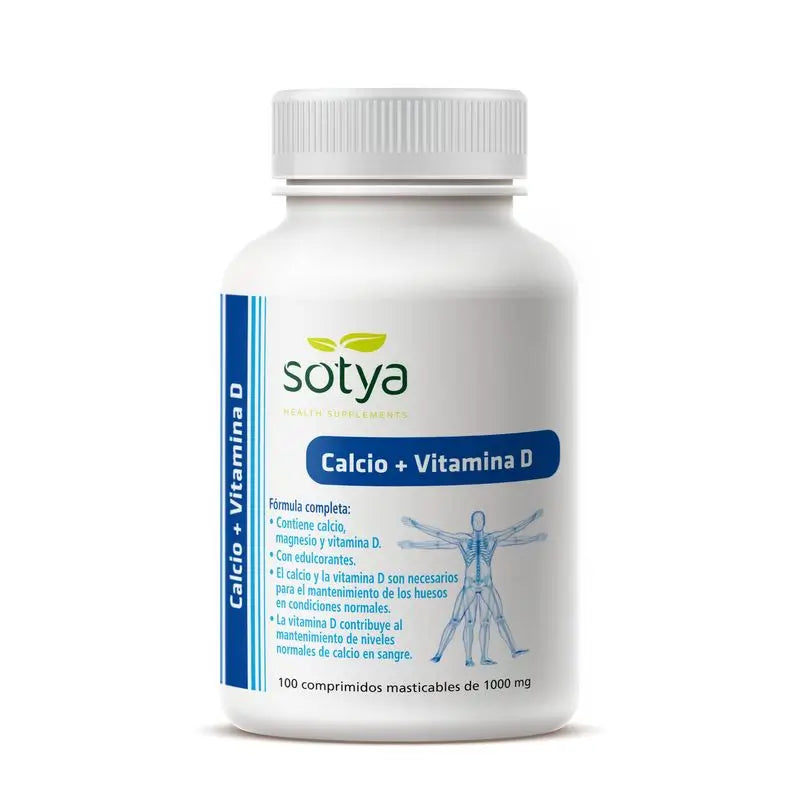 Sotya Calcium + D 3, 100 Tablets