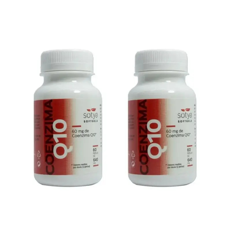 Sotya Coenzyme Q10, 2X60 Pearls