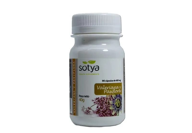 Sotya Valerian & Passionflower 450 Mg, 90 Capsules