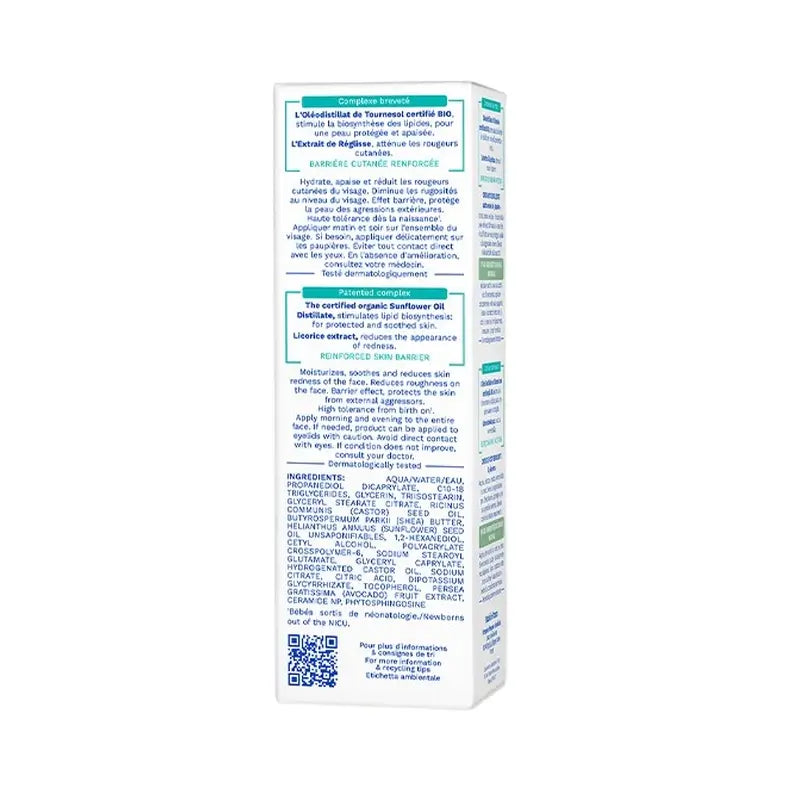 Mustela Stelatopia Emollient Face Cream, 40 ml