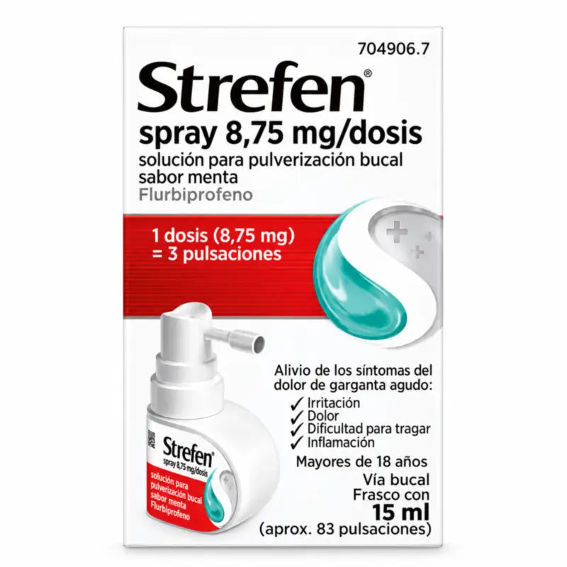 Strefen Spray 8.75 mg per Dose 15 ml