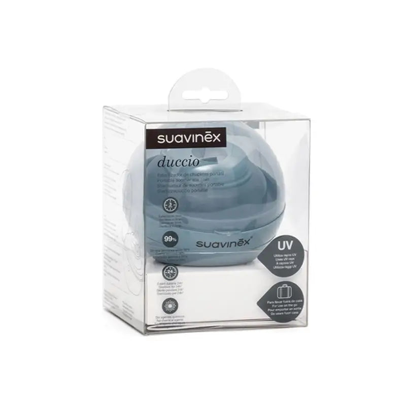 Suavinex Duccio Uv Pacifier Steriliser, Blue