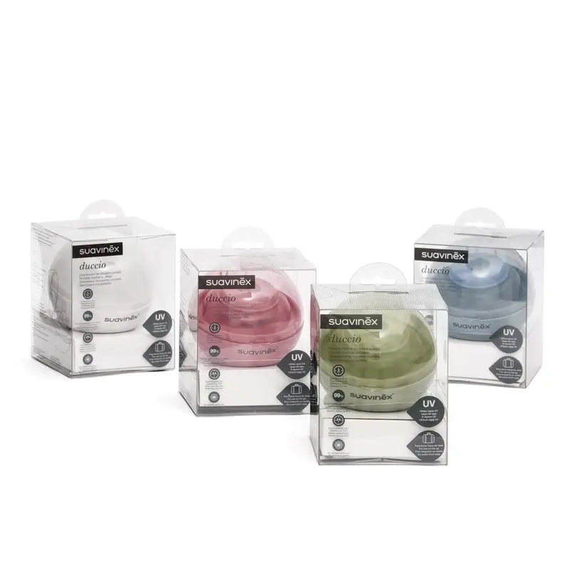 Suavinex Pacifier Steriliser Uv Duccio, Pink