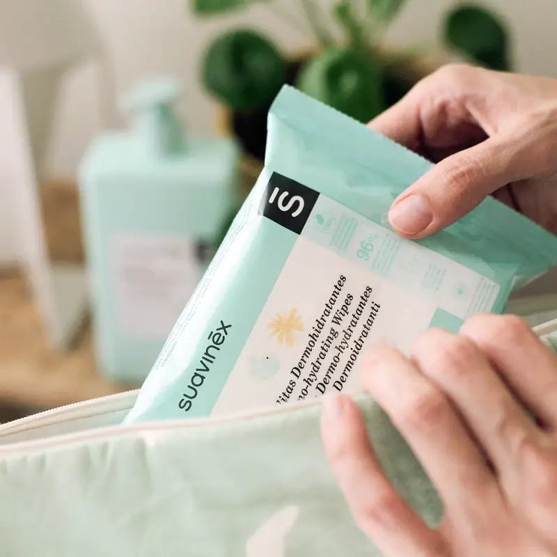 Suavinex Dermo-moisturising Wipes, 25 units