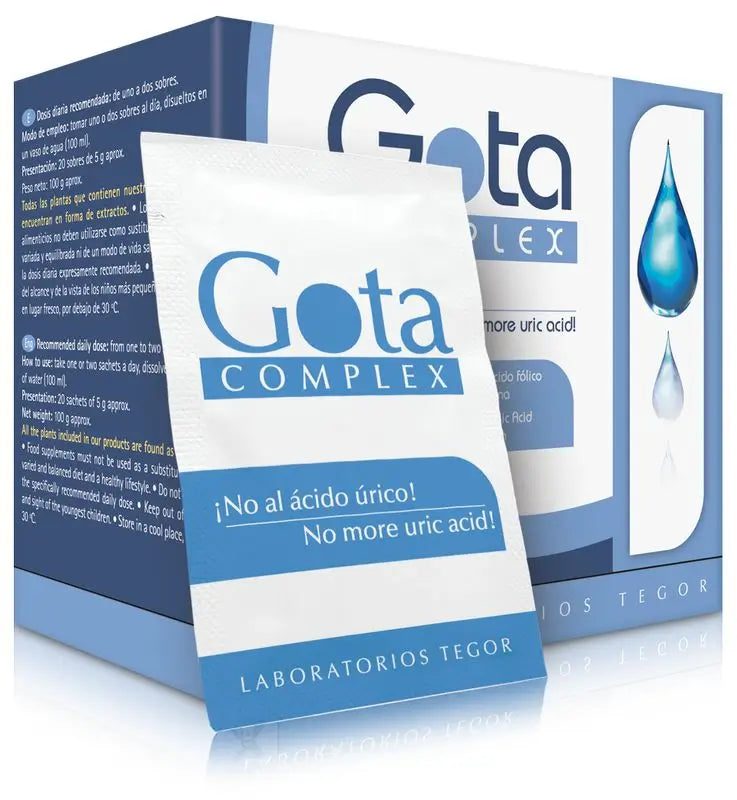 Tegor Gout Complex, 20 Envelopes