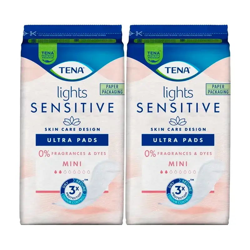 TENA Lights sensitive Mini Ultra 2 X 20 pieces - menopause recommended