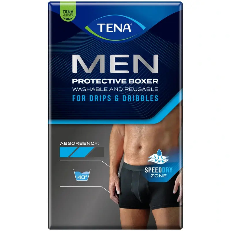 Tena Men Washable Boxer Black M , 1 pc.
