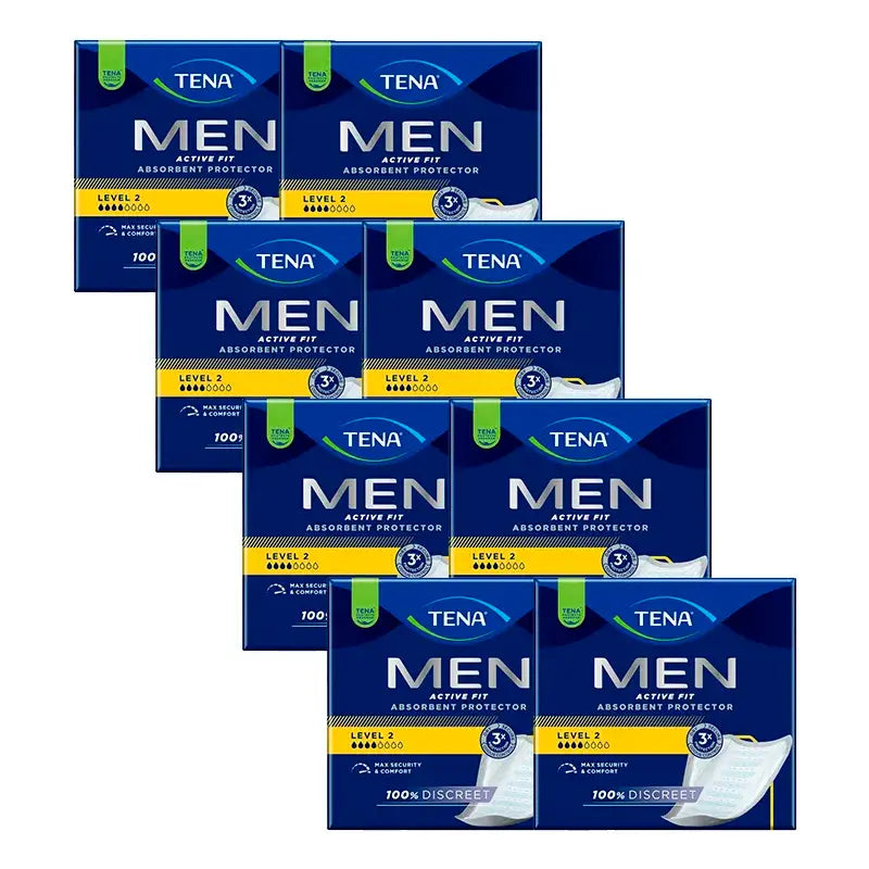 TENA Pack Men Level 2, 8 X 20 Units