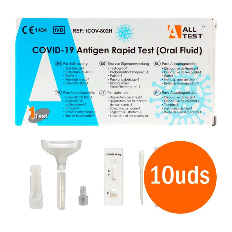 Covid-19 Saliva Antigen Rapid Test - 10 units - All Test