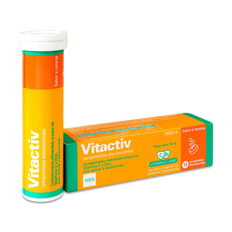 Teva Vitactiv 15 Effervescent tablets