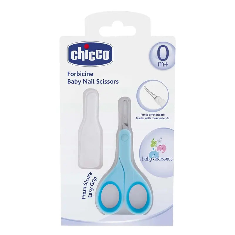 Chicco Safety Edge Scissors Blue