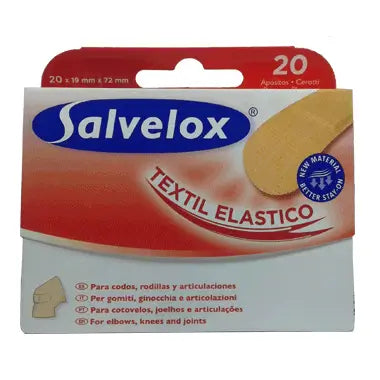 Salvelox Adhesive Cloth Band-Aids 20 units