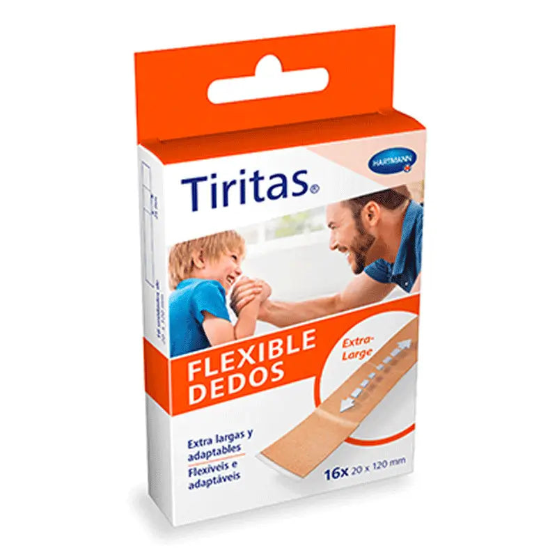 Flexible Fingers Plaster 20X120Mm 16 units