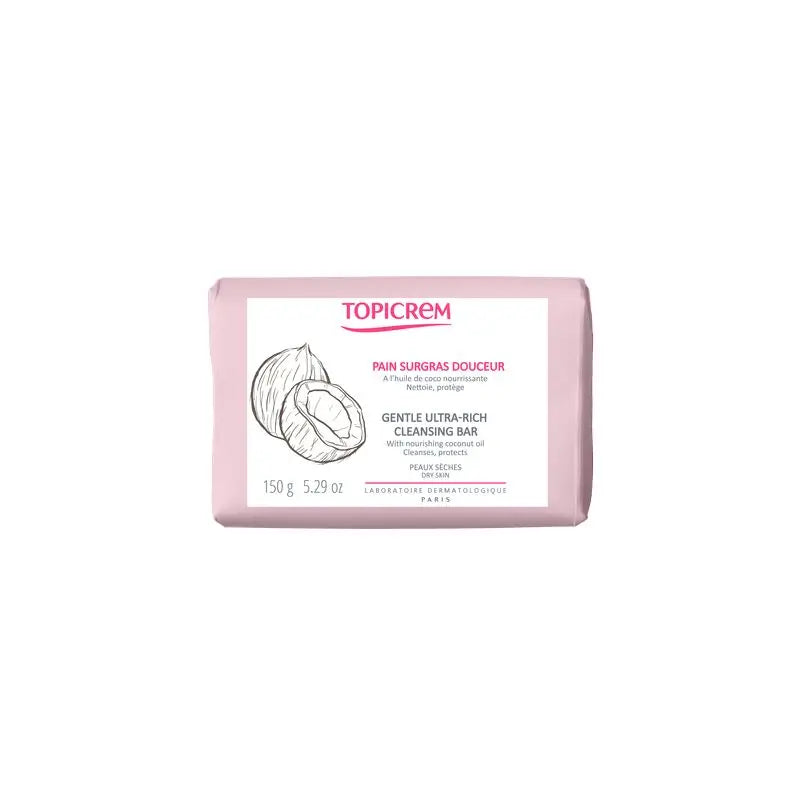Topicrem Hydra+ Gentle Oily Cleansing Bar , 150 g